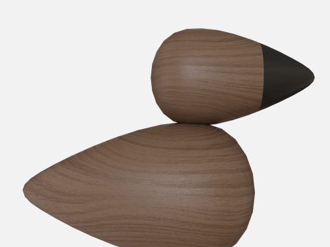 Wood bird Modelo 3D