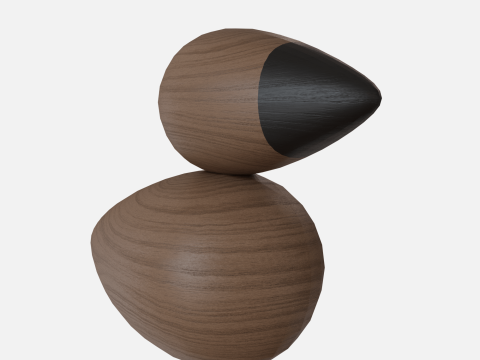 Wood bird 3D Model