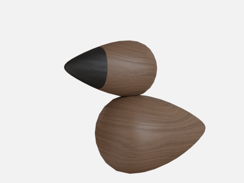 Wood bird 3D Model