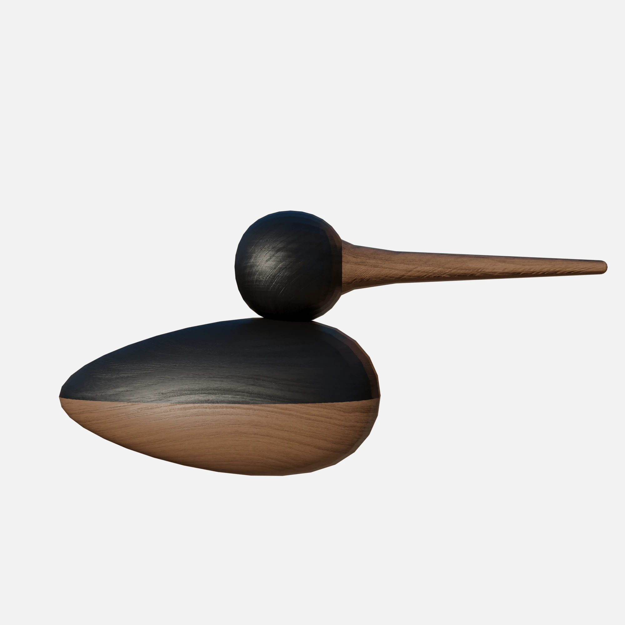 Wood duck 3D Model .c4d .max .obj .3ds .fbx .stl .blend