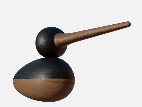 Wood duck Model 3D
