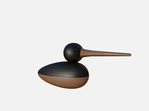 Wood duck Model 3D