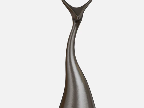 Metal tilki 3D Model