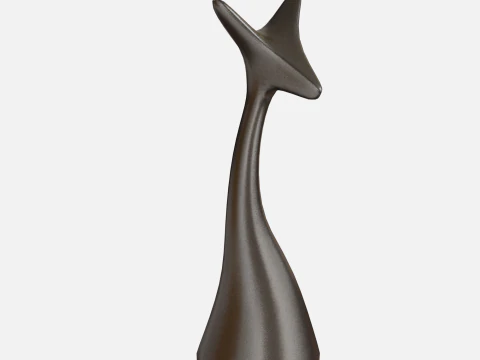 Metal tilki 3D Model