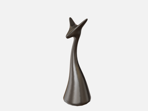 Metal fox Modelo 3D