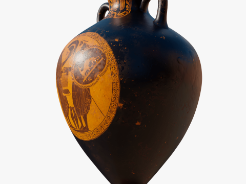 Greek vase Model 3D