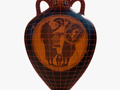 Greek vase 3D Model