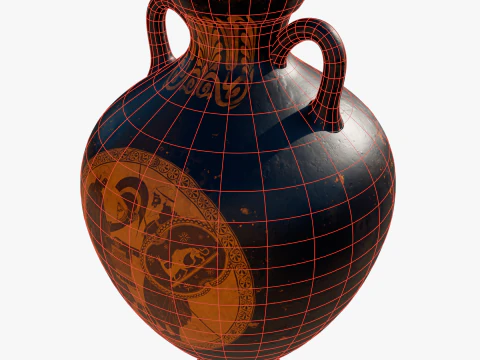 Greek vase 3D Model