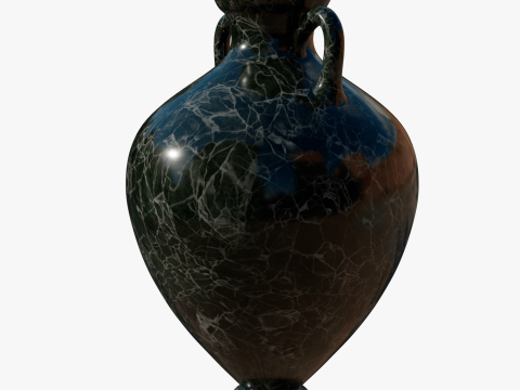 Marble vase Modelo 3D