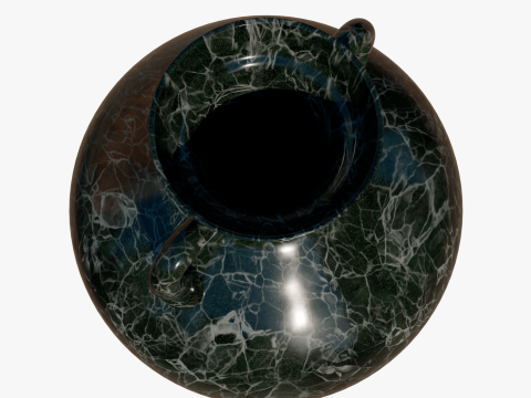 Marble vase Modelo 3D