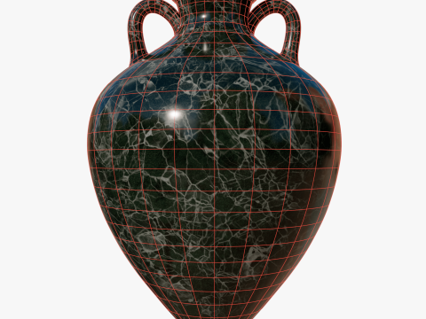 Marble vase Modelo 3D