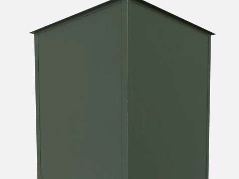Garbage container metal 3D Model
