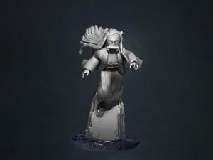 kimetsu no yaiba - demon slayer - nezuko 3d pritn statue 3D प्रिंट मॉडल