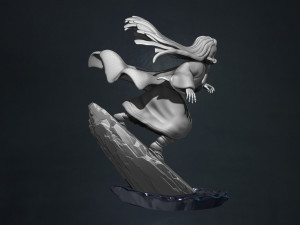kimetsu no yaiba - demon slayer - nezuko 3d pritn statue 3D प्रिंट मॉडल