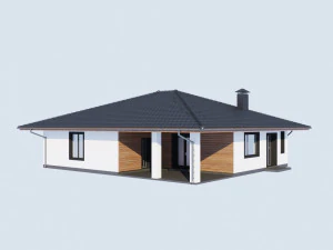 residential house 3D Model