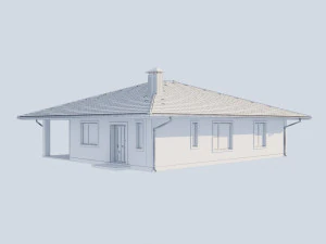 residential house 3D Model