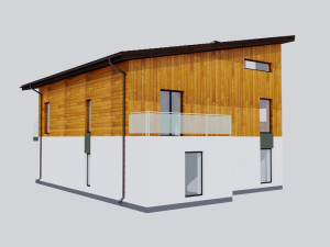 residential house 3D Модель
