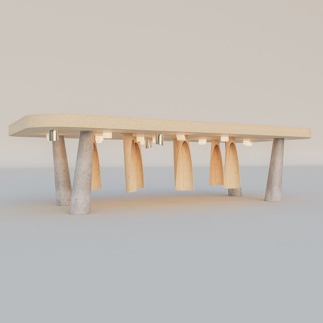swedish smart bus stop 3D Model .c4d .max .obj .3ds .fbx .stl .blend 