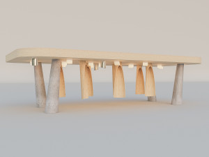 swedish smart bus stop Modèle 3D