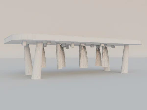 swedish smart bus stop 3D Model