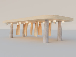 swedish smart bus stop 3D Model