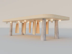 swedish smart bus stop 3D Model
