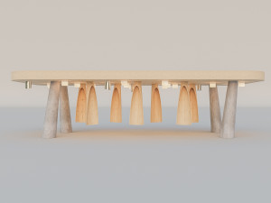 swedish smart bus stop 3D Model