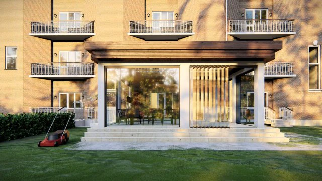 veranda Modello 3D .c4d .max .obj .3ds .fbx .stl .blend