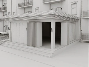 veranda Modello 3D