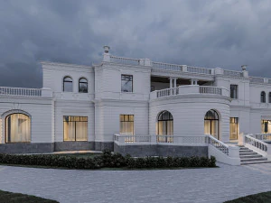 the tereshchenko estate in denyshi village 3D Model