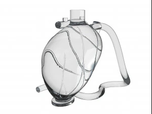 narguil&eacute; de cora&ccedil;&atilde;o Modelo 3D