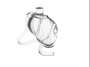 heart hookah 3D 모델
