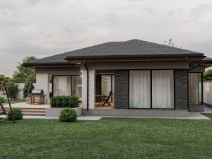 residential house 3D Модель