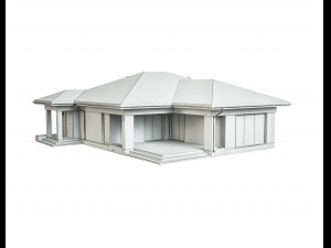 residential house 3D Модель
