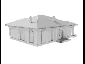 residential house 3D Модель