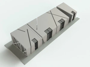 mini-mart shopping pavilion 3D Model