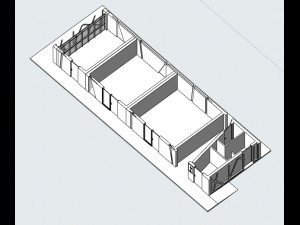mini-mart shopping pavilion Modèle 3D