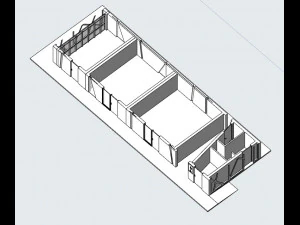 mini-mart shopping pavilion 3D Model
