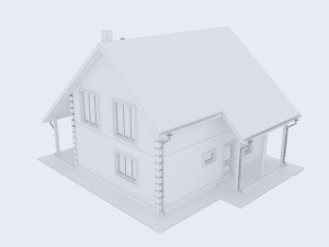 house construction Modello 3D