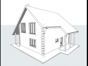 house construction Modello 3D
