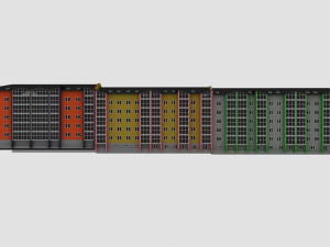 apartment building 3D Model