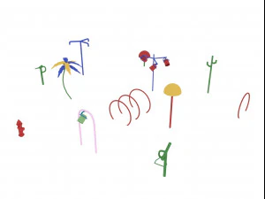 zona de respingos de playground Modelo 3D