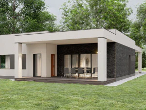 Casa residenziale moderna Modello 3D