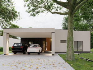 Modern Residential house Modèle 3D