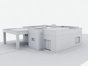 Modern Residential house 3D Model