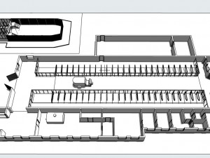 Dairy farm and poultry farm 3Dモデル