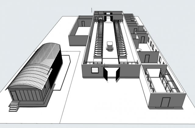 Dairy farm and poultry farm 3D मॉडल in इमारतें 3DExport