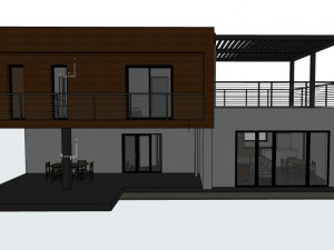 Modern Residential house 3D Model