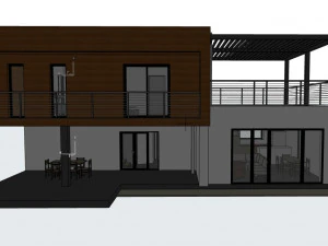 Modern Residential house 3D Model