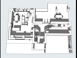 Modern Residential house 3D Model